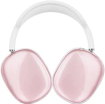 SaharaCase Hybrid Flex Case for Apple AirPods Max Transparent Pink SaharaCase Hybrid Flex Case for Apple AirPods Max Transparent Pink