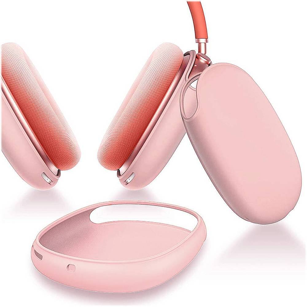 Alt View 11. SaharaCase - Liquid Silicone Cover Case for Apple AirPods Max - Pink.
