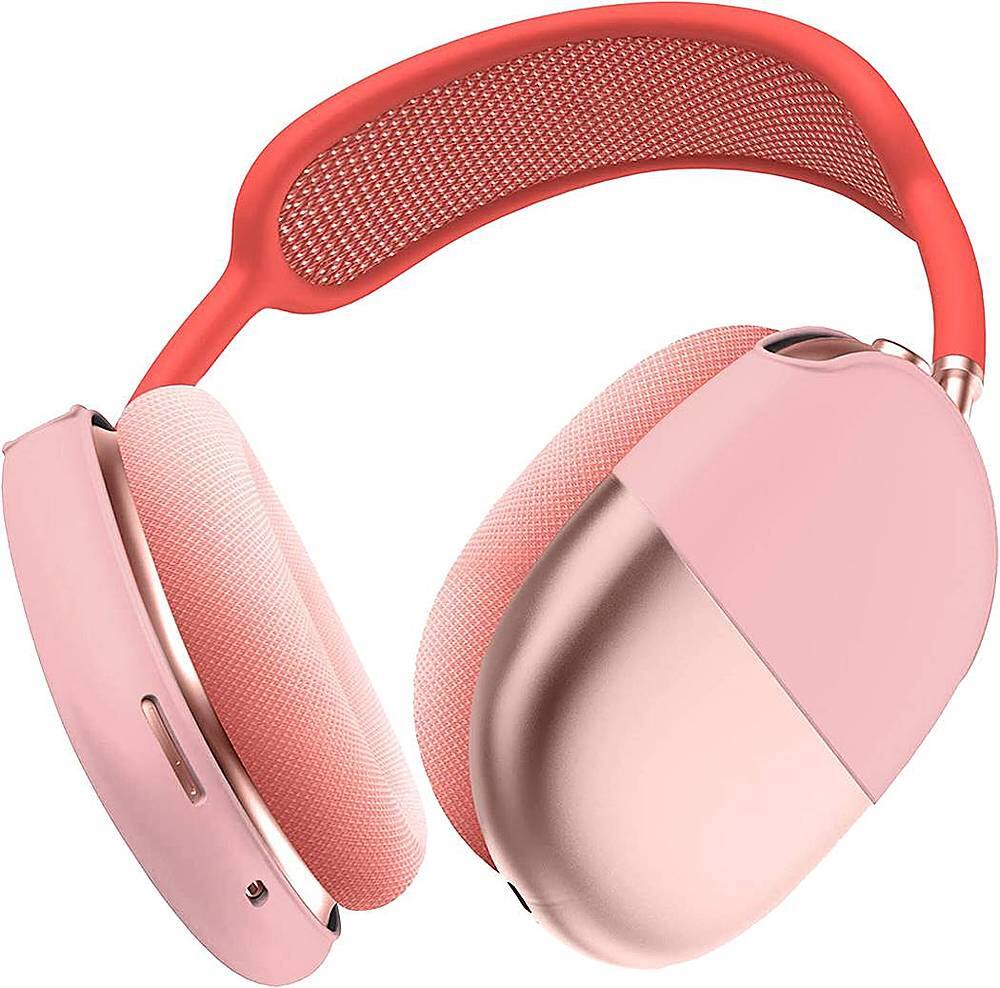 Alt View 12. SaharaCase - Liquid Silicone Cover Case for Apple AirPods Max - Pink.