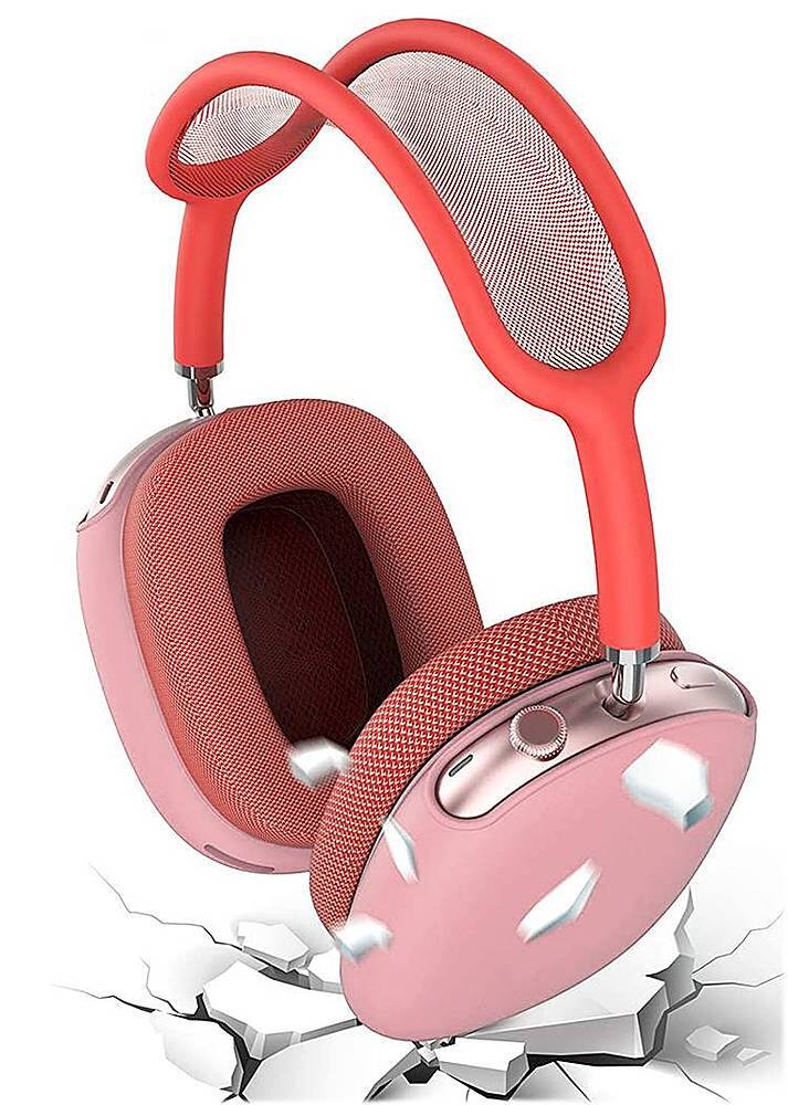 Alt View 14. SaharaCase - Liquid Silicone Cover Case for Apple AirPods Max - Pink.