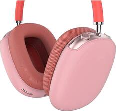 Left. SaharaCase - Liquid Silicone Cover Case for Apple AirPods Max - Pink.