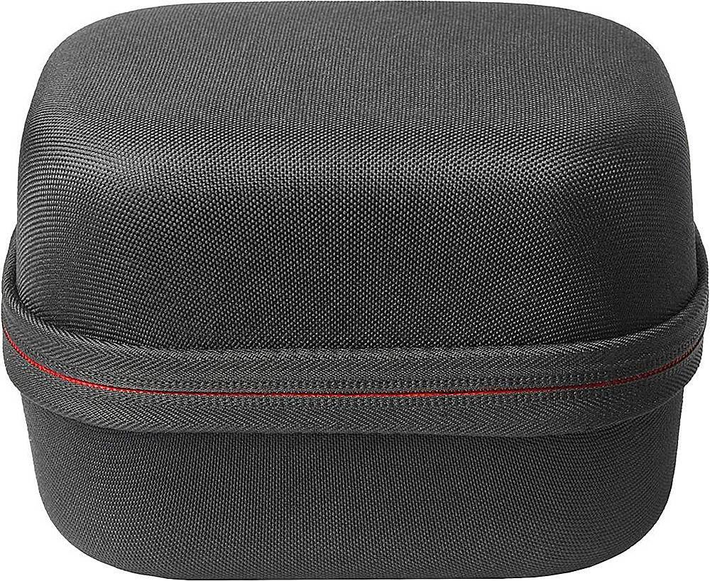 Front. SaharaCase - Travel Carry Case for Apple HomePod mini - Black.
