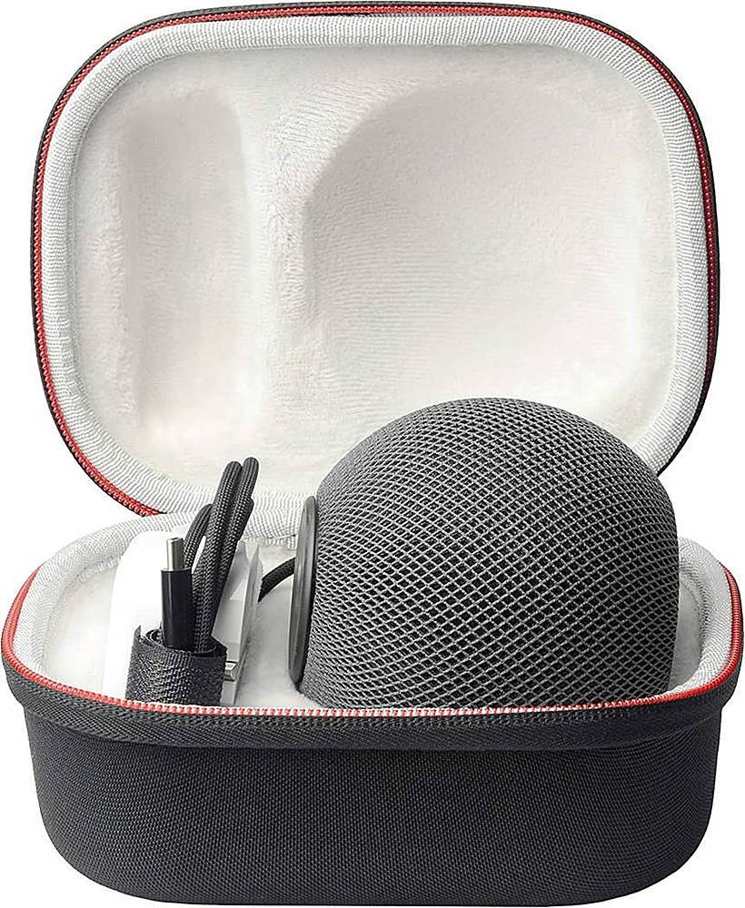 Alt View 13. SaharaCase - Travel Carry Case for Apple HomePod mini - Black.
