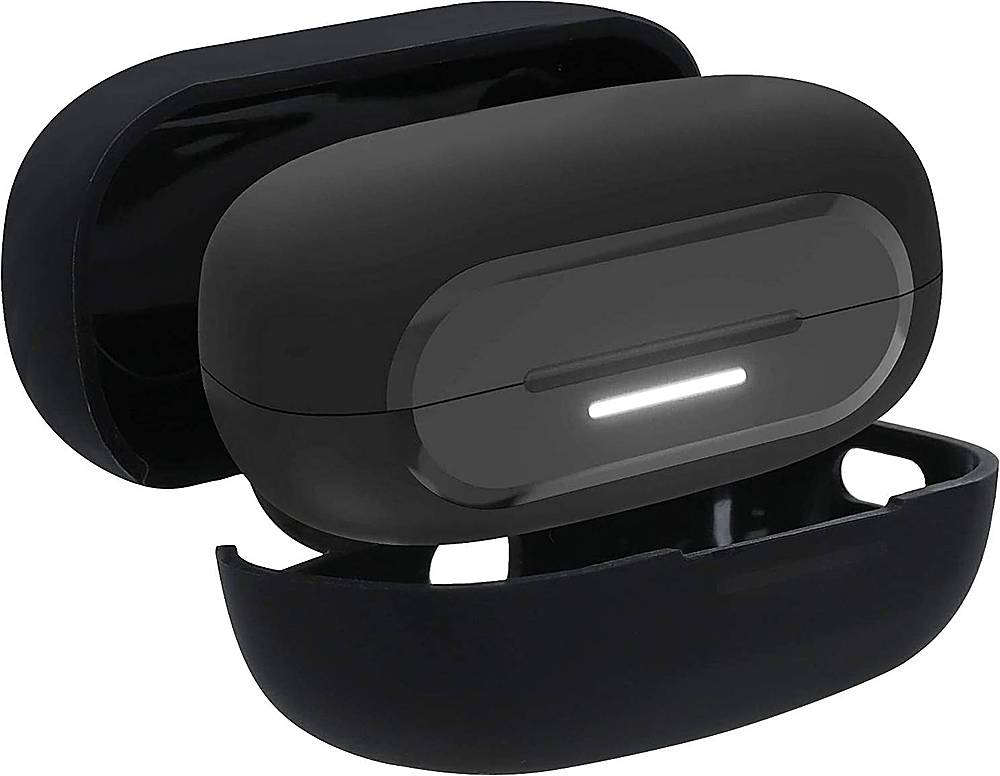 Alt View 12. SaharaCase - Silicone Case for JBL Reflect Mini True Wireless NC Sport Headphones - Black.