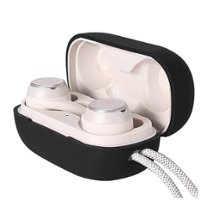 SaharaCase - Silicone Case for JBL Reflect Mini True Wireless NC Sport Headphones - Black - Left_Zoom