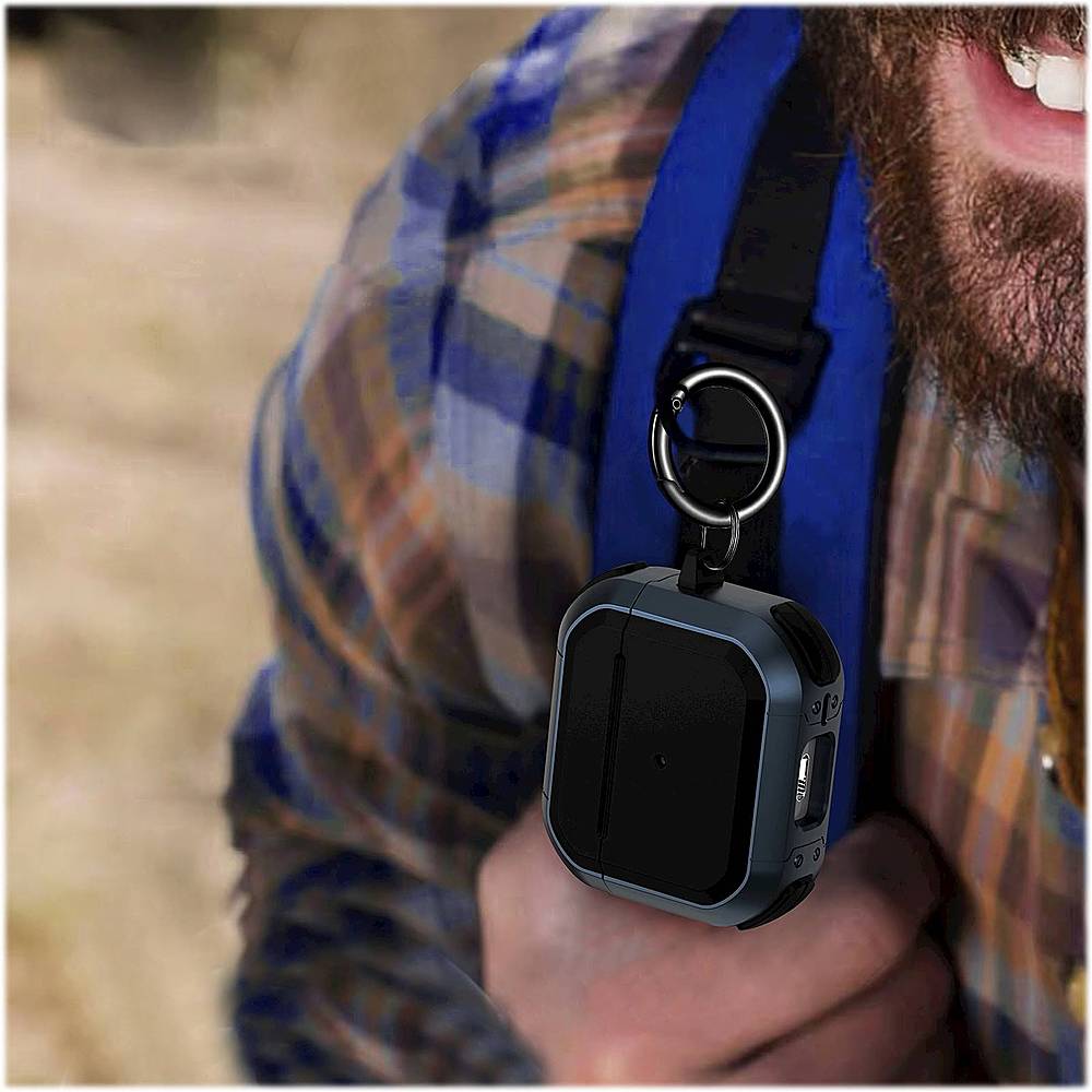 Alt View 15. SaharaCase - Armor Series Case for Apple AirPods 3 (3rd Generation) - Blue.