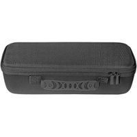 SaharaCase - Travel Carrying Case for Sony SRS-XB23 Bluetooth Speaker - Black - Front_Zoom