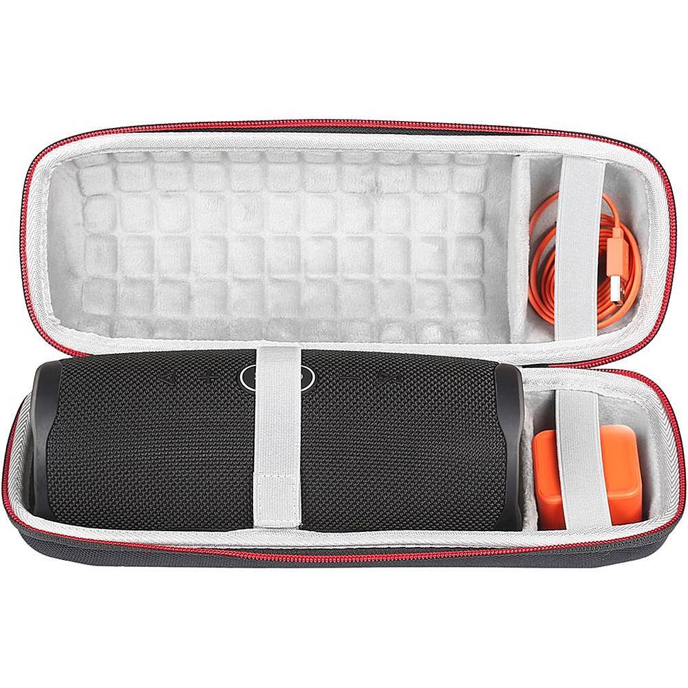 Alt View 14. SaharaCase - Carrying Case for JBL Charge 4, Charge 5, and Sony SRSXE200 Portable X-Series - Black.