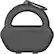 Front. SaharaCase - Travel Carry Case for Apple AirPods Max - Matte Black.