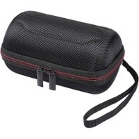 SaharaCase - Travel Carrying Case for Sony SRS-XB12 and EXTRA BASS Compact SRS-XB13 Bluetooth Speaker - Black - Left_Zoom