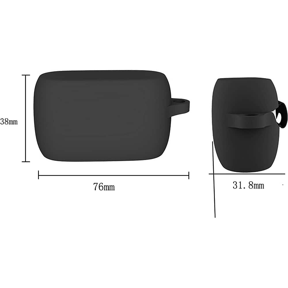 Best Buy SaharaCase Case for Jabra Elite 3 Headphones Black HP00024