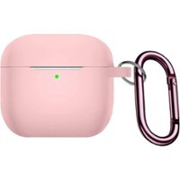 SaharaCase - Silicone Case for Apple AirPods 3 (3rd Generation 2021) - Pink - Front_Zoom