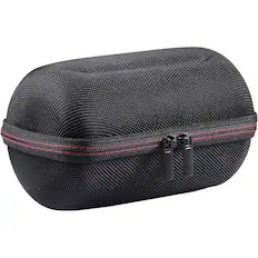 Angle. SaharaCase - Travel Carry Case for Ultimate Ears WONDERBOOM 2 and WONDERBOOM 3 Bluetooth Speaker - Black.