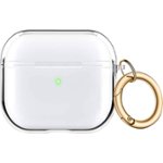 Front Zoom. SaharaCase - Hybrid Flex Series Case for Apple AirPods 3 (3rd Generation) - Clear.