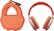 Alt View Zoom 12. SaharaCase - Travel Carry Case for Apple AirPods Max - Matte Coral.