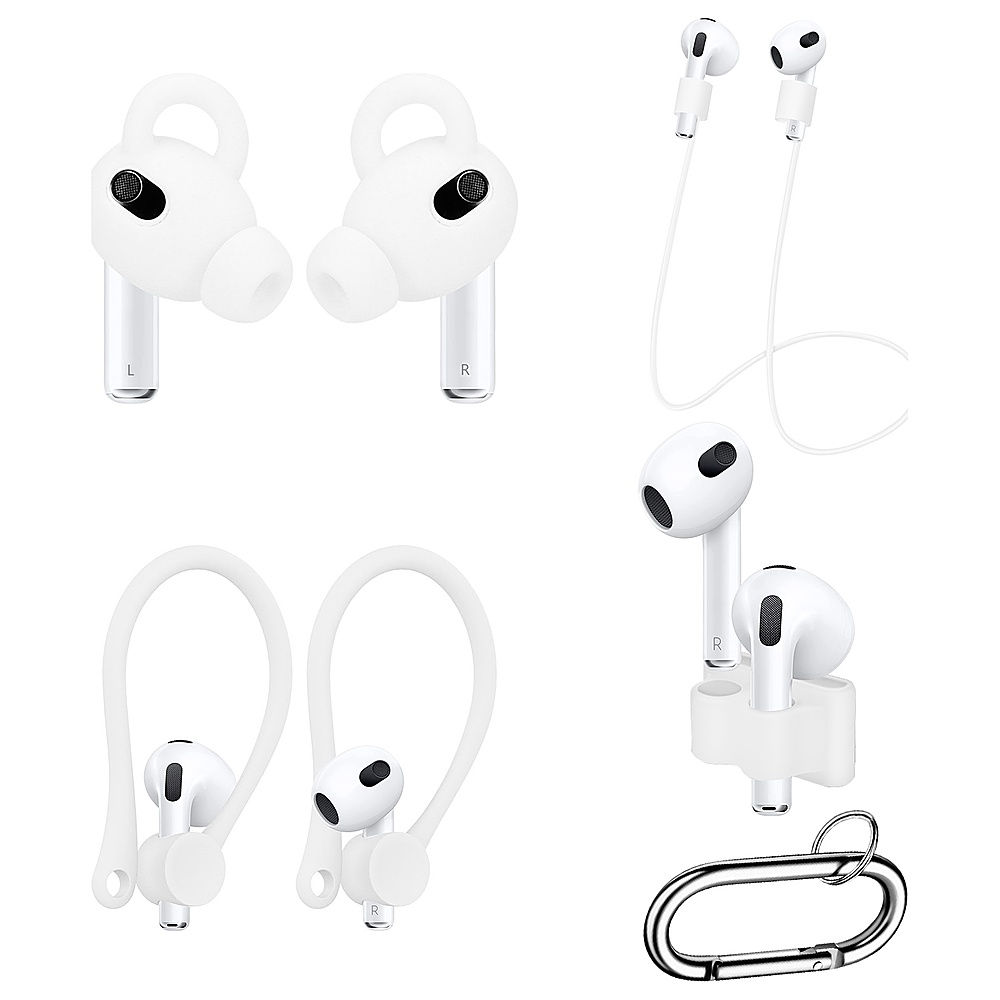Silicone Accessories Kit for AirPods (3rd Generation) White HP00100 - Buy