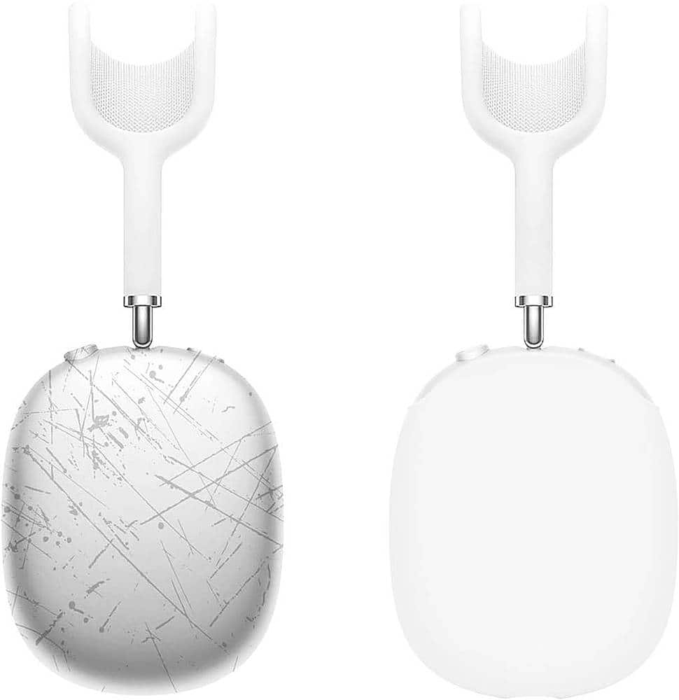 Alt View 13. SaharaCase - Liquid Silicone Cover Case for Apple AirPods Max - White.