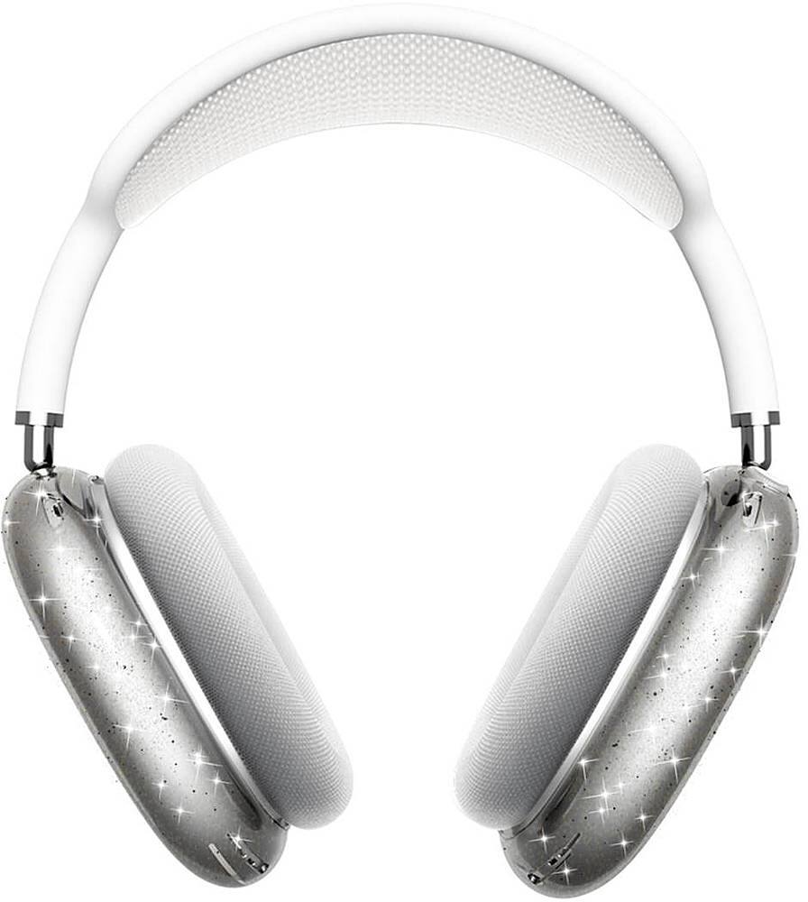 Alt View 11. SaharaCase - Hybrid Flex Case for Apple AirPods Max - Transparent Sparkle.