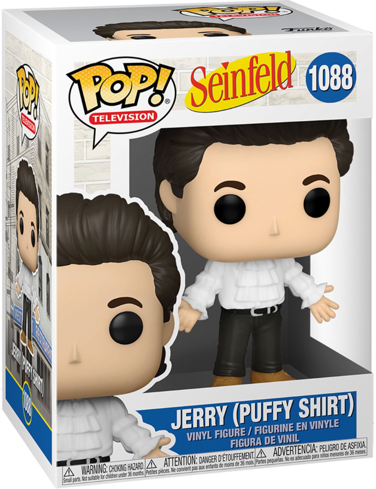 Best Buy: Funko POP TV: Seinfeld- Jerry w/Puffy Shirt 54682