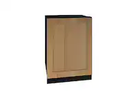 U-Line - 1 Class 5.7 cu. Ft Undercounter Glass Refrigerator in Integrated Solid, with Convection Cooling System - Custom Panel Ready - Angle_Zoom