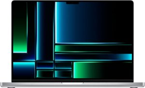 Apple - MacBook Pro 16" Laptop - M2 Pro chip - 16GB Memory - 512GB SSD (Latest Model) - Silver - Front_Zoom
