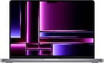 Front. Apple - MacBook Pro 14" Laptop - M2 Pro chip - 16GB Memory - 1TB SSD - Space Gray.