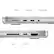 Alt View 4. Apple - MacBook Pro 14" Laptop - M2 Pro chip - 16GB Memory - 512GB SSD - Silver.