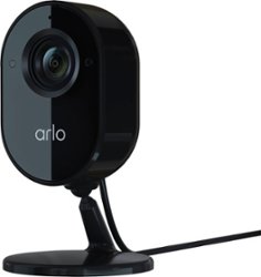 Arlo - Essential Indoor Camera - VMC2040B - Black - Front_Zoom