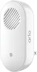 Front. Arlo - Chime 2 - Smart Wi-Fi Enabled Doorbell and Camera Accessory - White.