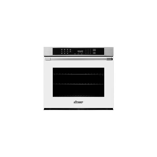 Dacor - Professional 30" Built-In Single Electric Convection Oven with SoftShut™ Hinges - Bright White