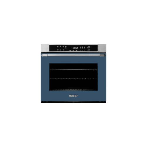 Dacor - Professional 30" Built-In Single Electric Convection Oven with SoftShut™ Hinges - Dark Denim