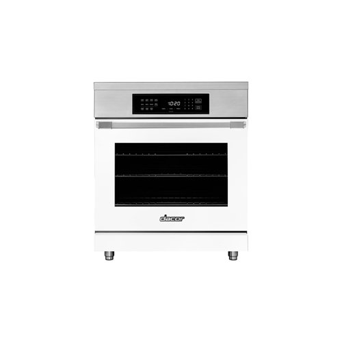 Dacor - 5.2 Cu. Ft. Self-Cleaning Freestanding Electric Induction Convection Range - Bright White
