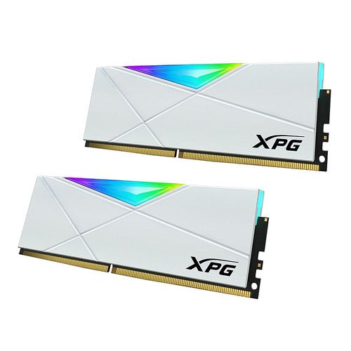 ADATA - XPG SPECTRIX D50 16GB 2x8GB 3.6GHz CL18 RGB Desktop Memory - White
