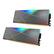 Alt View 11. ADATA - XPG SPECTRIX AX4U320016G16A-DT50 D50 32GB 2x 16GB 3.2GHz CL16 RGB Desktop Memory - Gray.