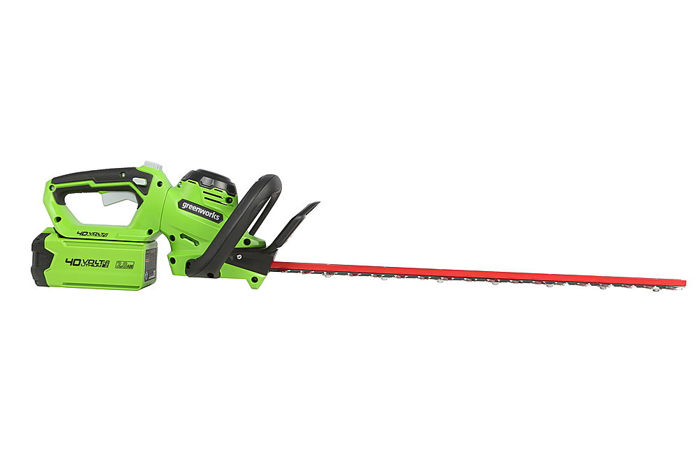 Greenworks 24-Volt 22-Inch Cordless Hedge Trimmer (Battery Not Included)  Black/Green 2211102AZ - Best Buy