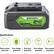 Alt View 14. Greenworks - 24 Volt 5.0Ah Battery with Built In USB Charing Port (Charger not included) - Black/Green.
