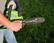 Alt View 12. Greenworks - 10 in. 24-Volt Cordless Chainsaw (Battery and Charger Not Included) - Black/Green.
