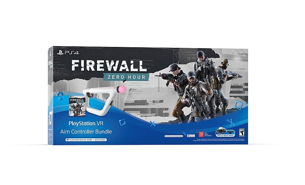 Best Buy Sony VR Aim Controller Firewall Zero Hour bundle White