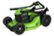 Angle. Greenworks - 24V (2x24V) 21-Inch Self-Propelled Lawn Mower (2 x 5.0Ah Batteries and Charger Included) - Green.