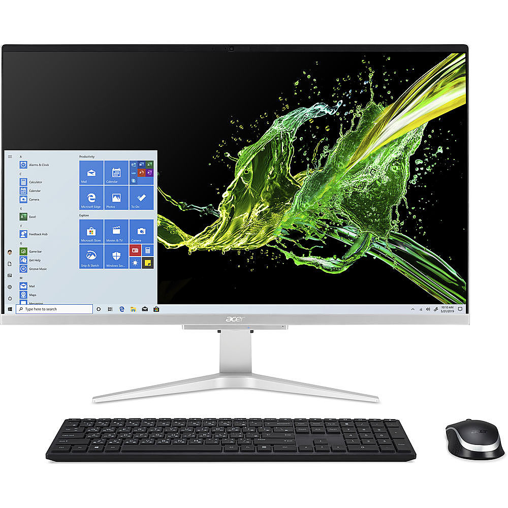 Acer Aspire C 27 All-In-One - 27" - Intel Core i5 - 12GB Memory - 512GB SSD - Windows 10 Home - Refurbished