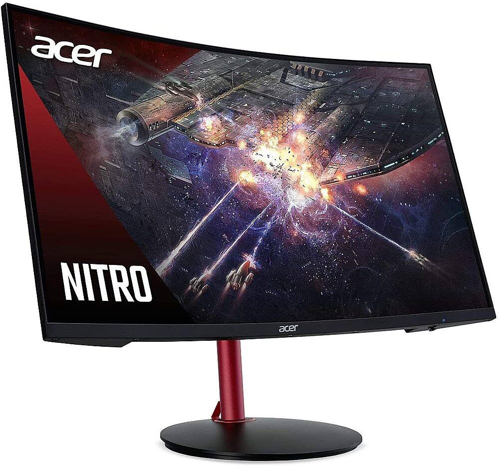 Alt View 1. Acer - Acer Nitro XZ2 - 31.5" Monitor WQHD 2560x1440 144Hz 16:9 400Nit - Black.