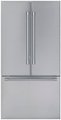 Front. Thermador - Professional 20.8 Cu. Ft. French Door Counter-Depth Smart Refrigerator - Silver.
