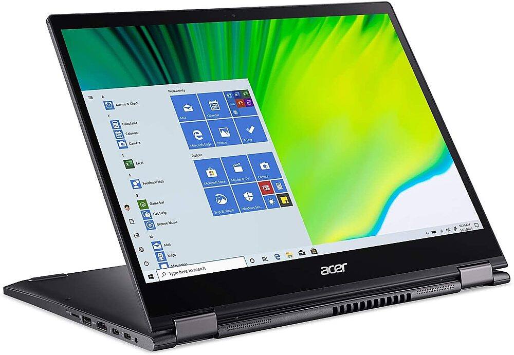 Angle View: Acer - Spin 5 13.5" Refurbished Laptop - Intel Core i5 - 8GB Memory - 512GB SSD