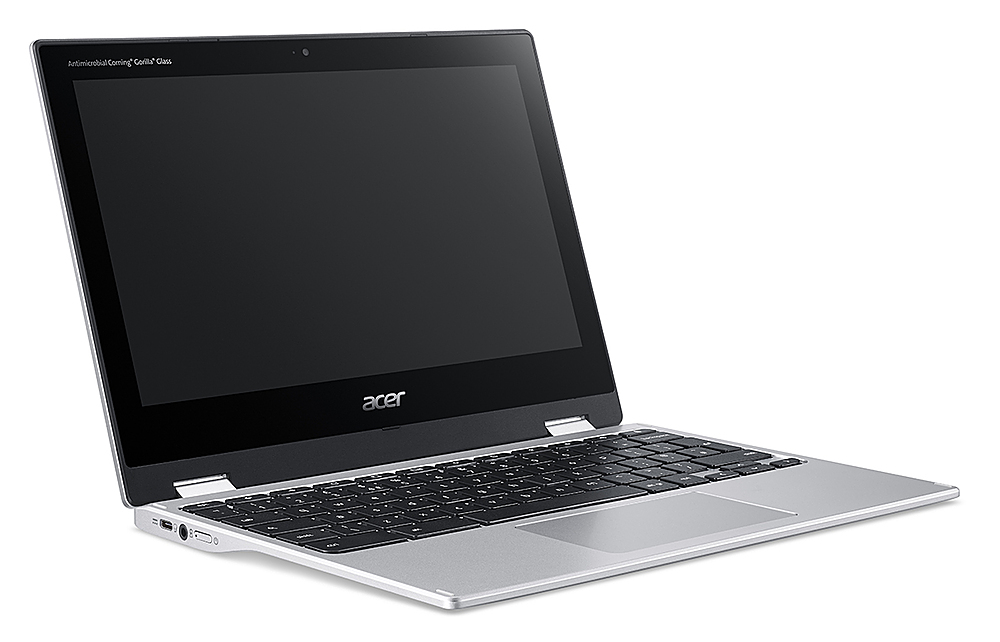 Angle View: Acer - Chromebook Spin 11.6" Refurbished Chromebook - MediaTek MT8183 - 4GB Memory - 64GB eMMC