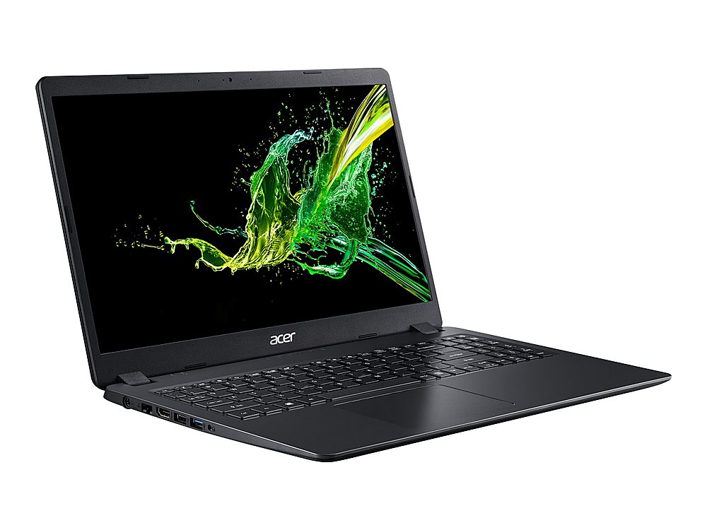 Angle View: Acer - Aspire 3 15.6" Refurbished Laptop - Intel Core i5 - 8GB Memory - 256GB SSD