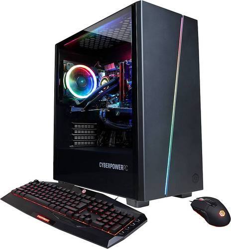 CyberPowerPC - Gamer Supreme Gaming Desktop - Intel Core i7-10700K - 16GB Memory - NVIDIA GeForce RTX 3060 - 1TB SSD - Black