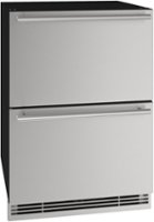 U-Line - 5.2 cu ft 1 Class 24” Refrigerator Drawers - Stainless steel - Angle_Zoom
