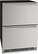 Angle. U-Line - 5.2 cu ft 1 Class 24” Refrigerator Drawers - Stainless Steel.
