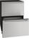 Alt View 11. U-Line - 5.2 cu ft 1 Class 24” Refrigerator Drawers - Stainless Steel.