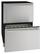 Alt View 12. U-Line - 5.2 cu ft 1 Class 24” Refrigerator Drawers - Stainless Steel.
